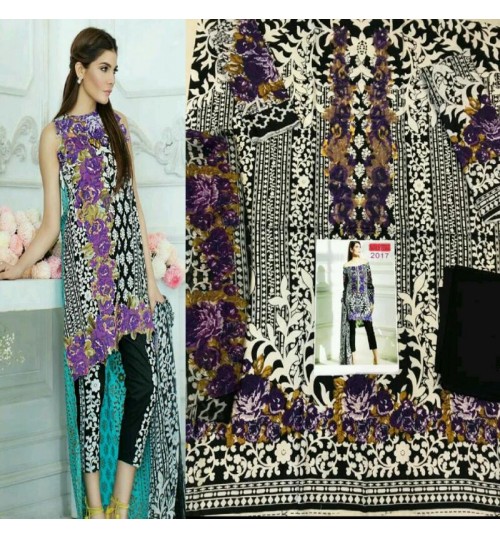 SSM LAWN EMBROIDERED SUIT 4030